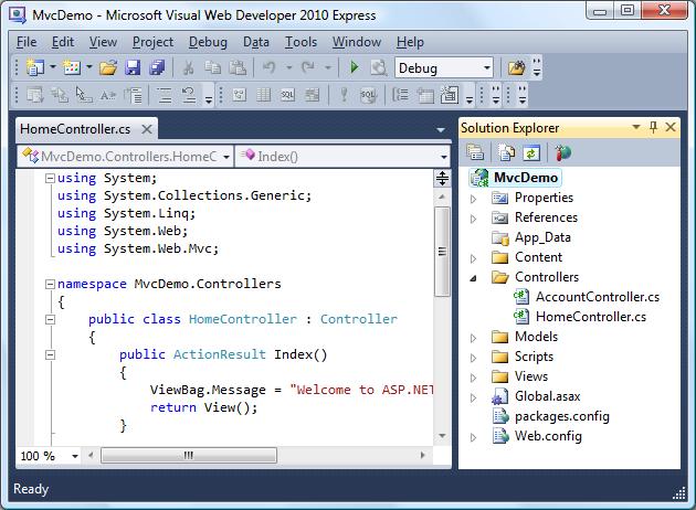 mvc Explorador