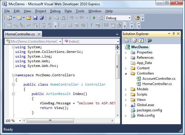 MVC Explorer