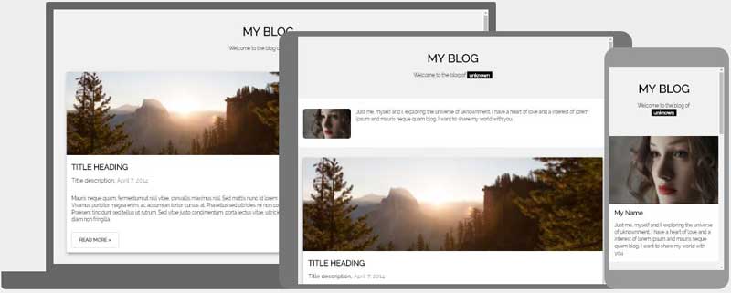 Template Blog