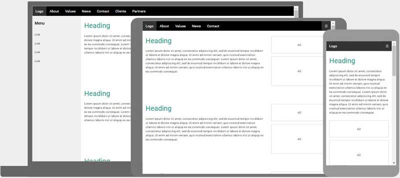 Page Web Template