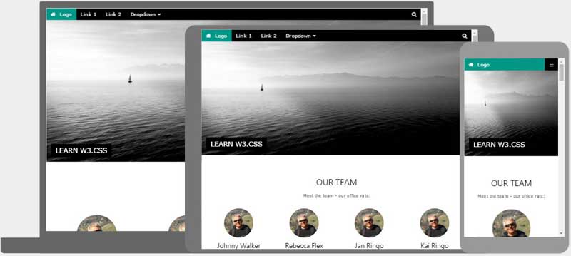 Page Web Template