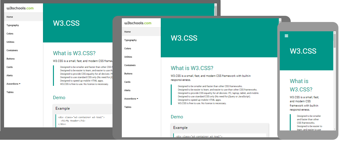 W3 CSS 
